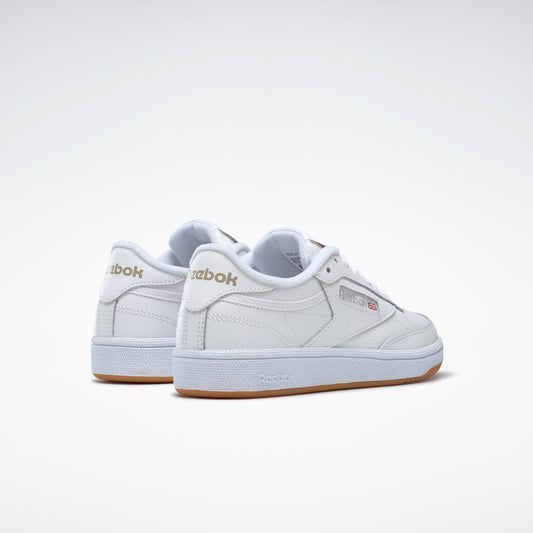 REEBOK FOOTWEAR WOMEN CLUB C 85 WOMEN WHT/LIGHT GRY/GUM