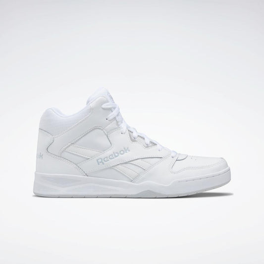 Reebok Footwear Men Royal BB4500 Hi 2.0 Shoes WHT/LGH SOLID GRY