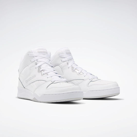 Reebok Footwear Men Royal BB4500 Hi 2.0 Shoes WHT/LGH SOLID GRY