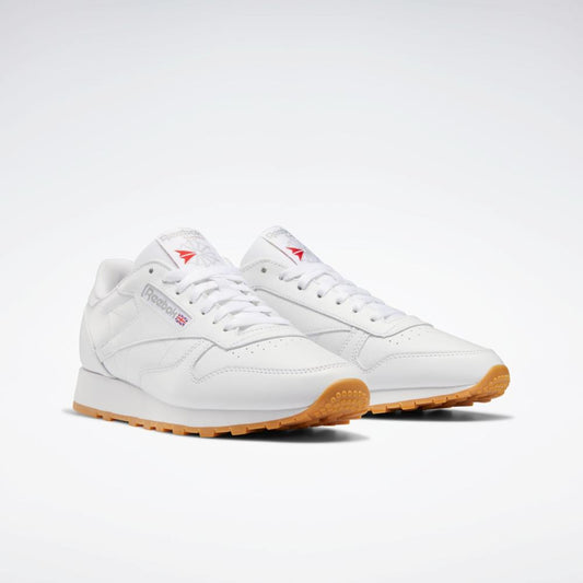 Reebok Footwear Hommes CLASSIC LEATHER FTWR WHT/PURE GREY 3/REEBOK RU