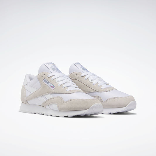 REEBOK FOOTWEAR WOMEN CL NYLON WOMEN FTWR WHT/FTWR WHT/FTWR WHT