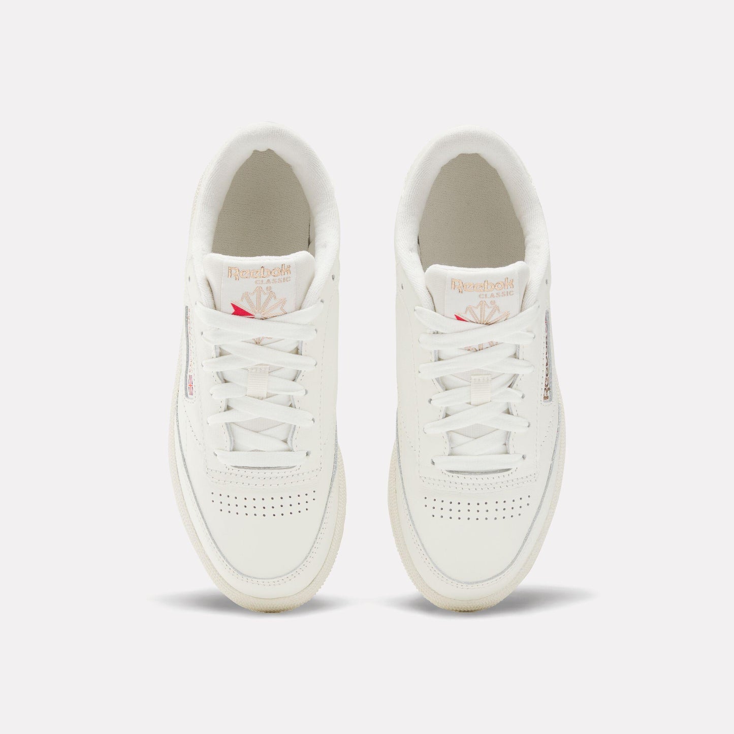 Reebok Footwear Women Club C 85 Shoes CHALK/CHALK/ROSE GOLD