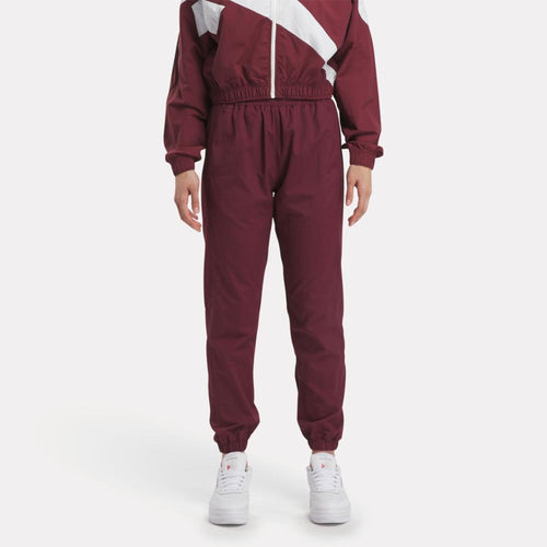 Reebok Apparel Women Classics Franchise Track Pants MAROON