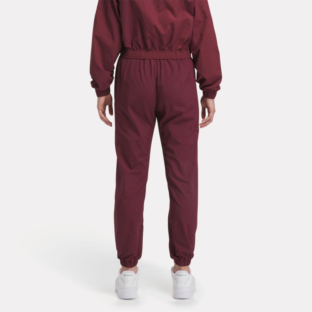 Reebok Apparel Women Classics Franchise Track Pants MAROON