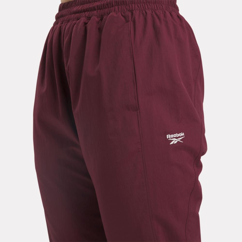 Reebok Apparel Women Classics Franchise Track Pants MAROON