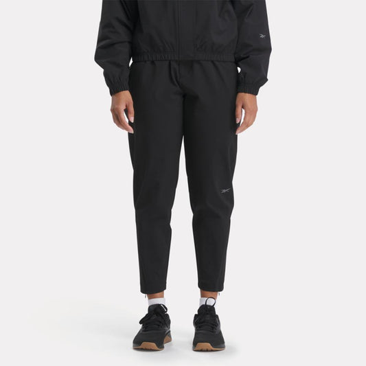 Reebok Apparel Women Active Collective SkyStretch Woven Pants BLACK
