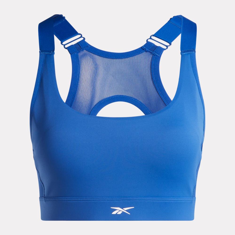 Reebok Apparel Women Lux High-Impact Bra BOUNDLESS BLUE