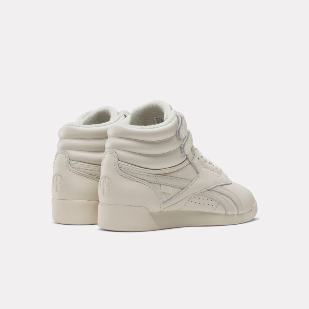 Reebok Footwear Women Reebok x ANINE BING Freestyle Hi Shoes BONE/CHALK