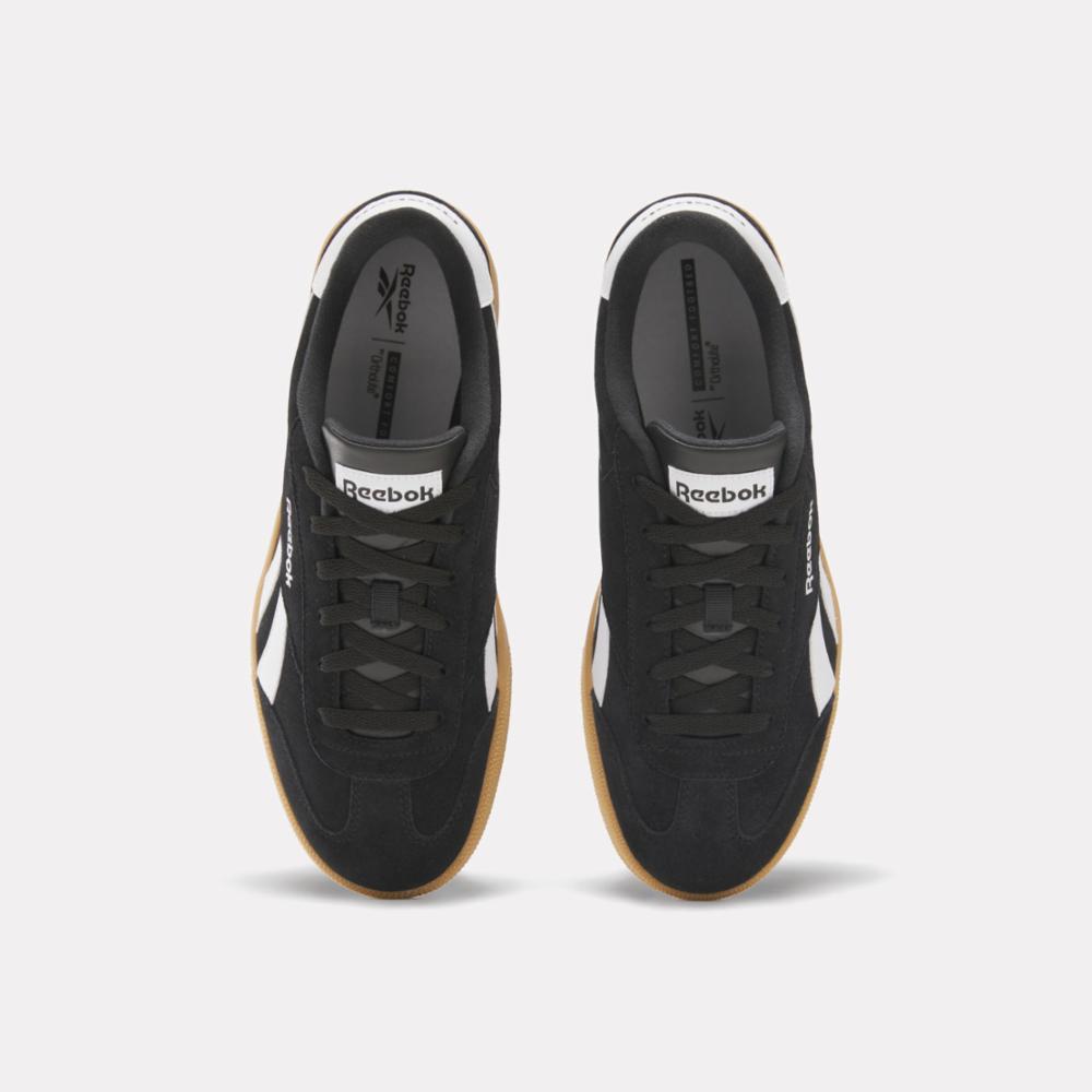 Reebok Footwear Men Reebok Smash Edge Shoes BLACK/WHITE/GUM