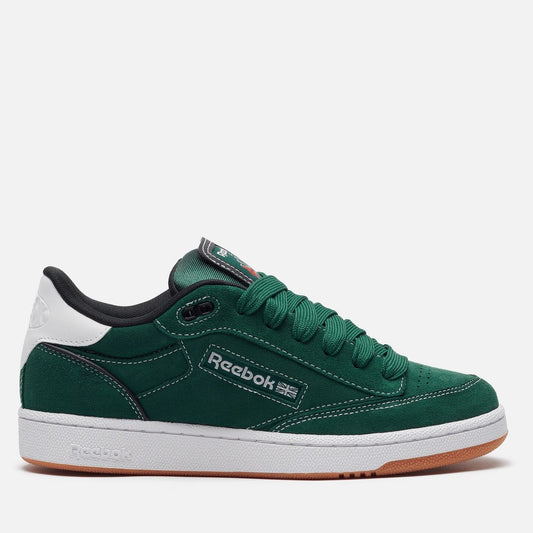Reebok Footwear Men Club C Bulc Clean Shoes DARKGREEN/BLACK/WHITE