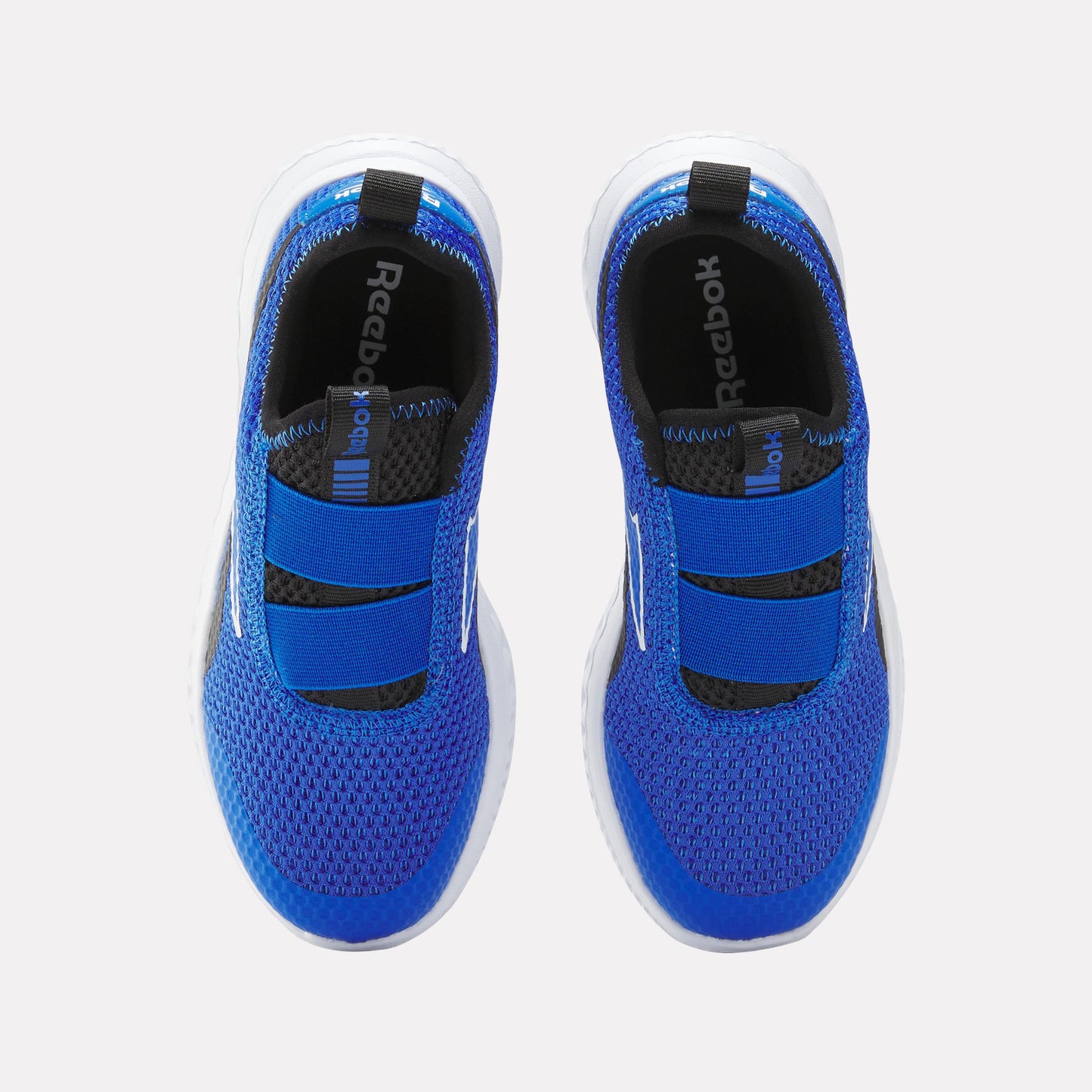 Reebok Footwear Kids Rush Runner Slip-On Shoes - Pre-School OPTIMUMBLUE/BLACK/FTWRWHITE