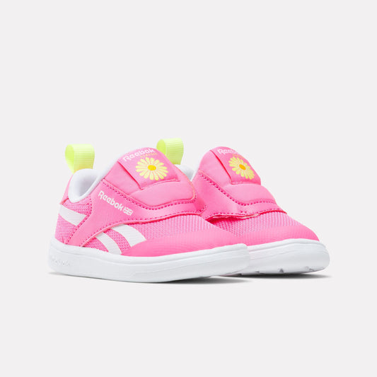 Reebok Footwear Kids Club C Revenge Slip-On Shoes - Baby & Toddler ATOMICPINK/ELECTRICYELLOW/WHIT