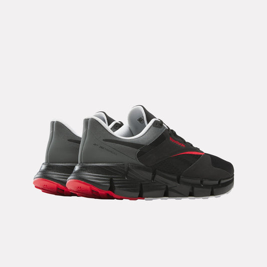 Reebok Footwear Men Zig Dynamica 5 Shoes BLACK/BLACK/GREY 5