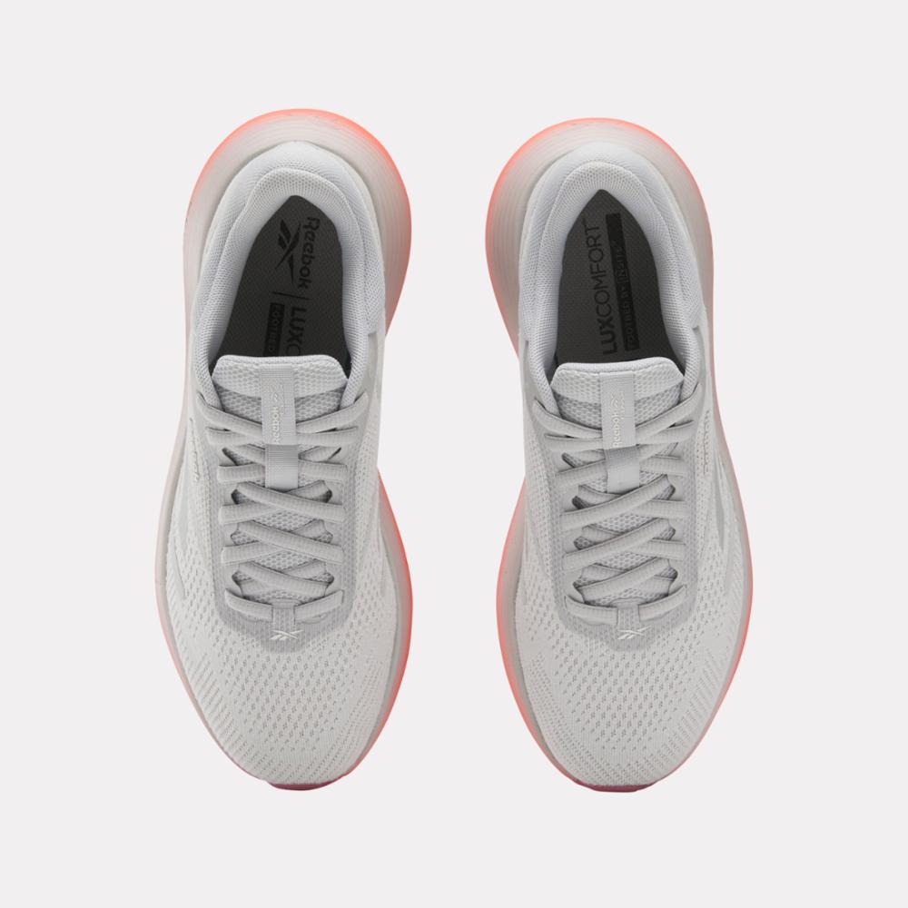 Reebok Footwear Women DMX Comfort + 2.0 Shoes GREY 1/SUNSET CORAL