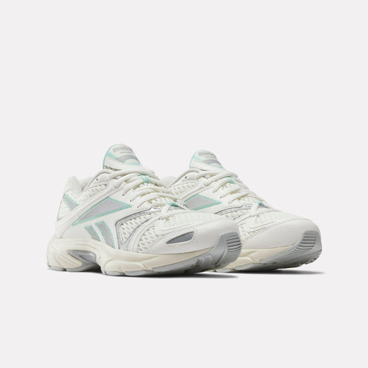 Reebok Footwear Women Reebok Premier Road Plus VI Shoes CHALK/GREY 1/GLITCH AQUA