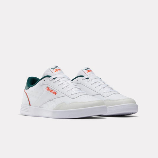 Reebok Footwear Men Reebok Court Advance Shoes FTWRWHITE/COLLEGIATEGREEN/PUMP