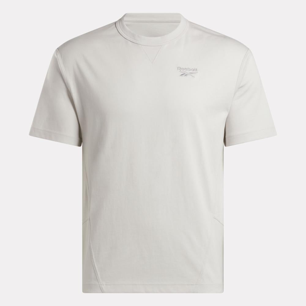 Reebok Apparel Men Icon Elements T-Shirt MIST GREY
