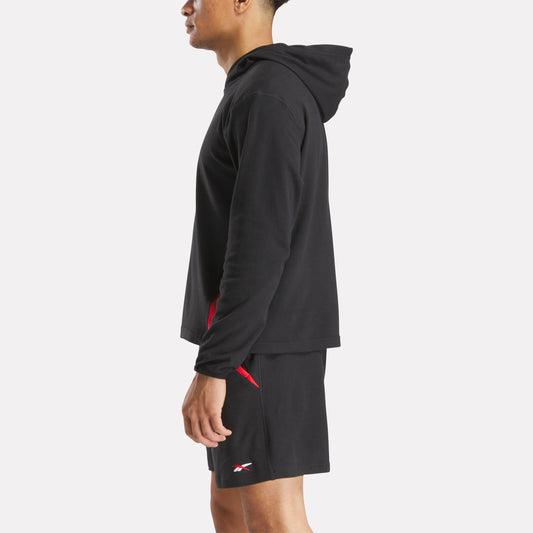 Reebok Apparel Men ID Train Energy Hoodie BLACK