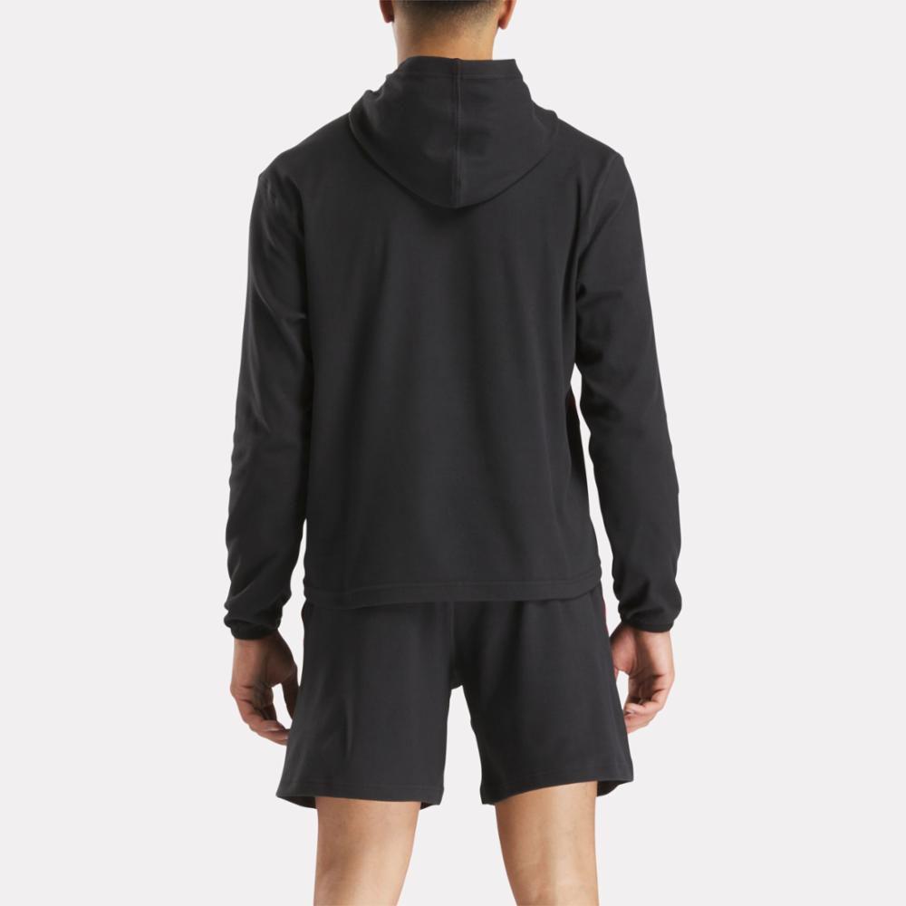 Reebok Apparel Men ID Train Energy Hoodie BLACK