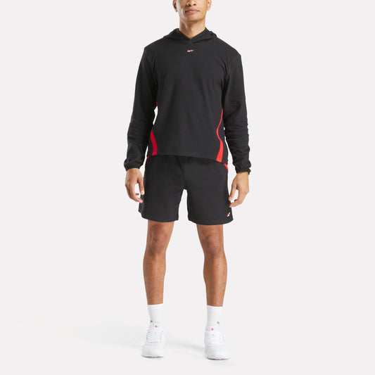 Reebok Apparel Men Training Knit Shorts 7" BLACK
