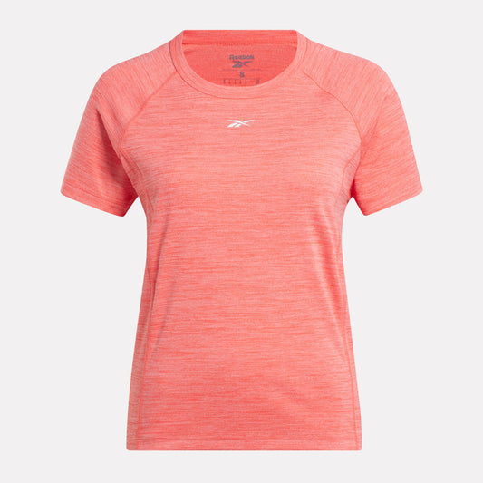 Reebok Apparel Women ID Train T-Shirt SUNSET CORAL