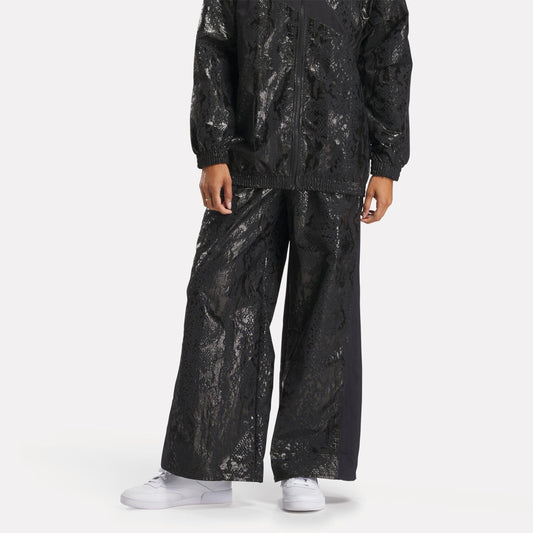 Reebok Apparel Women Basketball Off-Court Warm-Up Pants BLACK