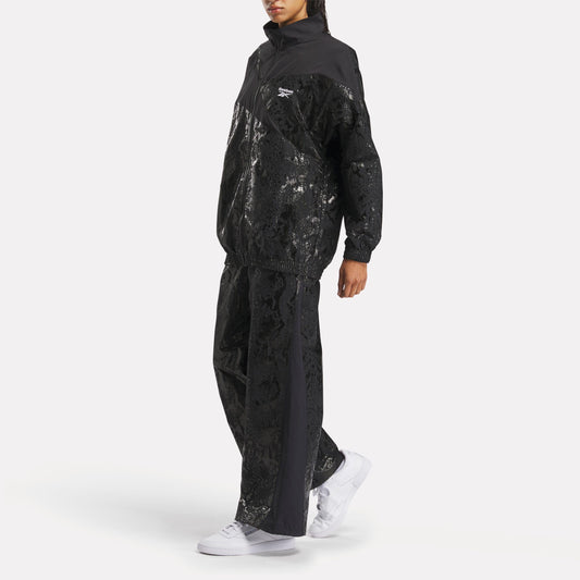 Reebok Apparel Women Basketball Off-Court Warm-Up Pants BLACK