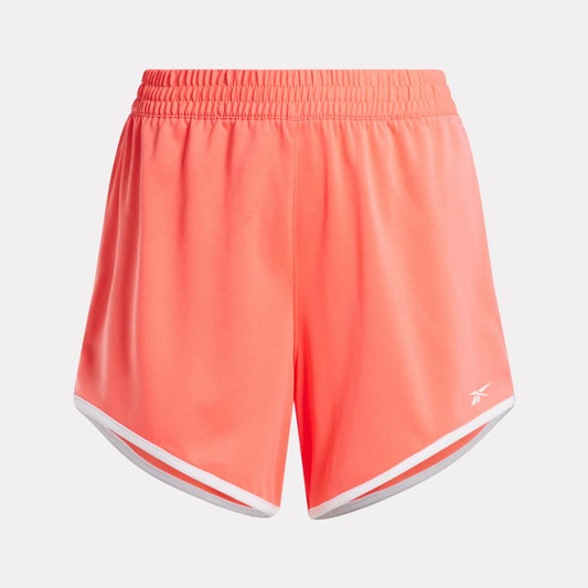Reebok Apparel Women ID Train Knit Shorts 5" SUNSET CORAL