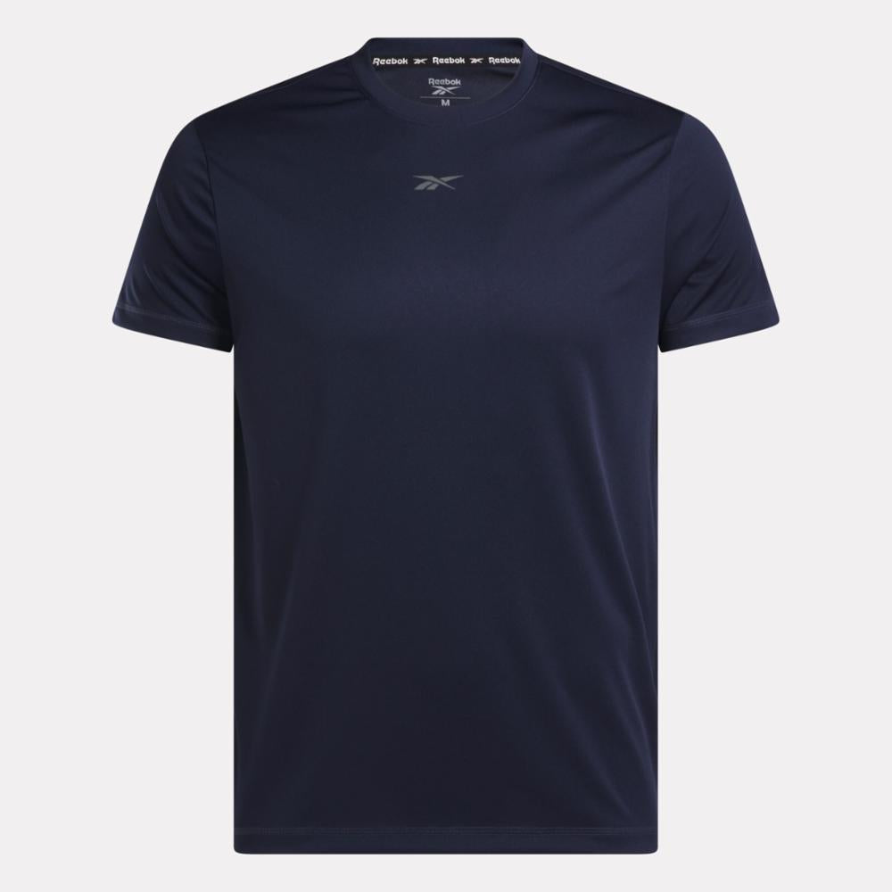Reebok Apparel Men Training Tech T-Shirt VECTOR NAVY
