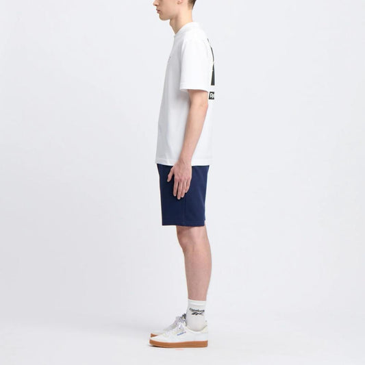 Reebok Apparel Men Graphic Series Shaq Logo T-Shirt WHITE