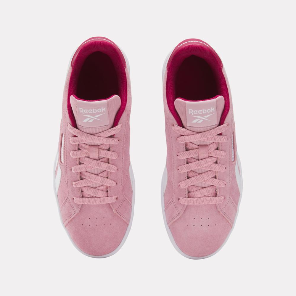 Reebok Footwear Women Reebok Court Retro Shoes DUSTYROSE/VERRYBERRY/WHITE