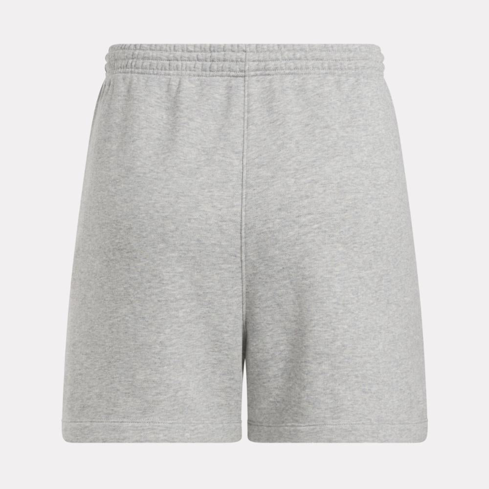 Reebok Apparel Women Reebok Identity Small Logo Shorts MGREYH