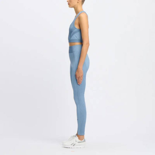 Reebok Apparel Women RBK-Lab Seamless 7/8 Leggings UPGRADE BLUE