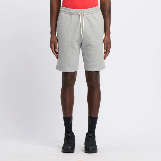 Reebok Apparel Men Reebok Identity Small Logo Sweat Shorts MEDIUM GREY HEATHER/VECTOR RED