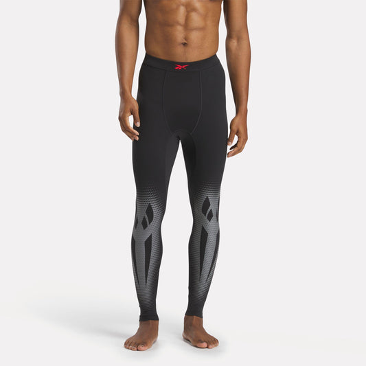 Reebok Apparel Men ERS Perform Tights BLACK/GREY
