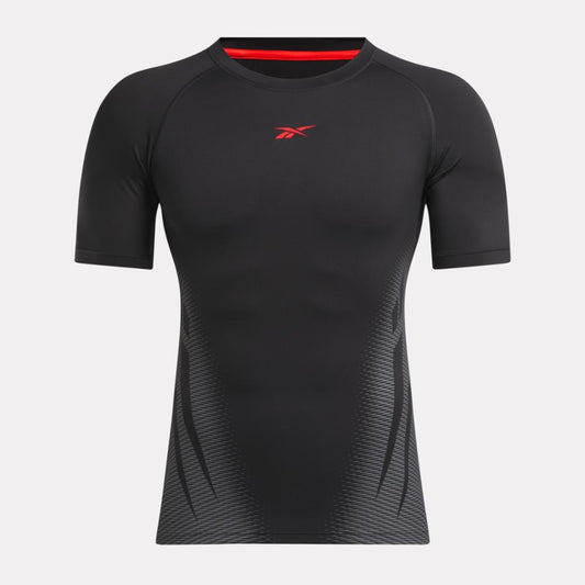 Reebok Apparel Men ERS Perform T-Shirt BLACK/GREY