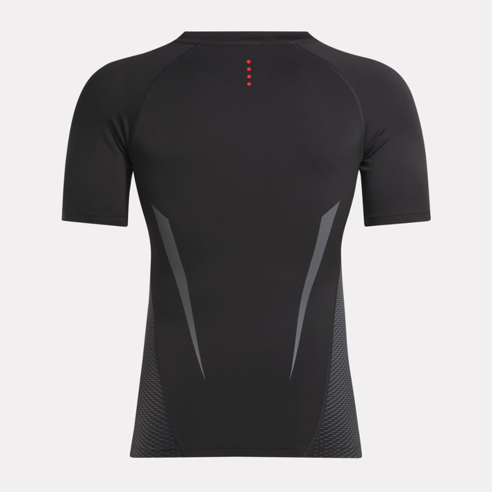 Reebok Apparel Men ERS Perform T-Shirt BLACK/GREY