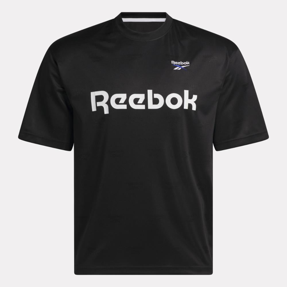 Reebok Apparel Men Reebok Identity Crosscheck Jersey BLACK