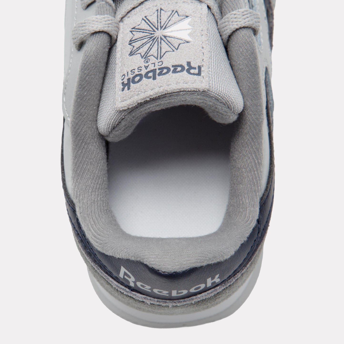 Reebok Footwear Kids Classic Leather Shoes – Pre-School GREY4/GREY1/VECTORNAVY