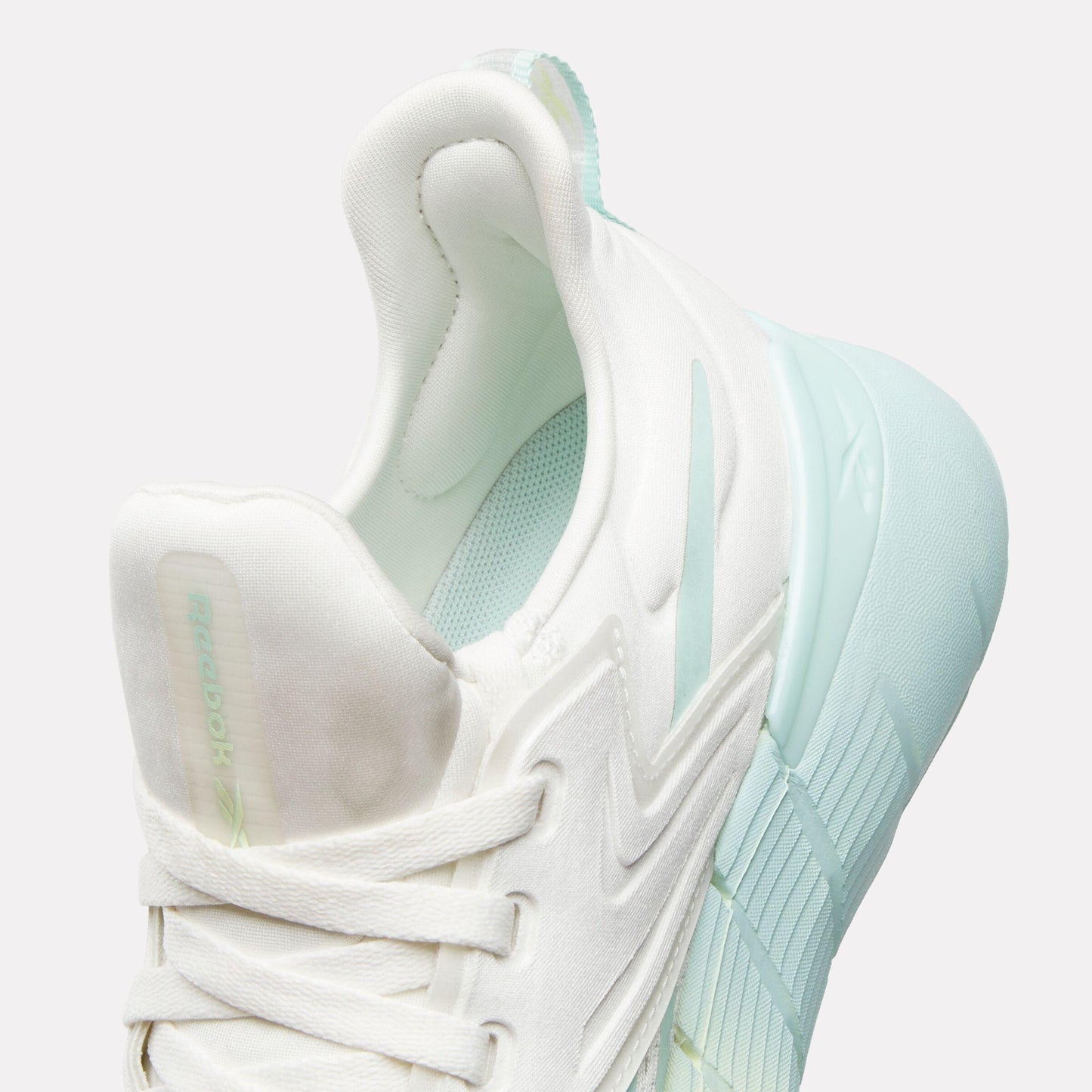 Reebok Footwear Women Nano Gym Training Shoes CHALK/YELLOW HAZE/GLITCH AQUA