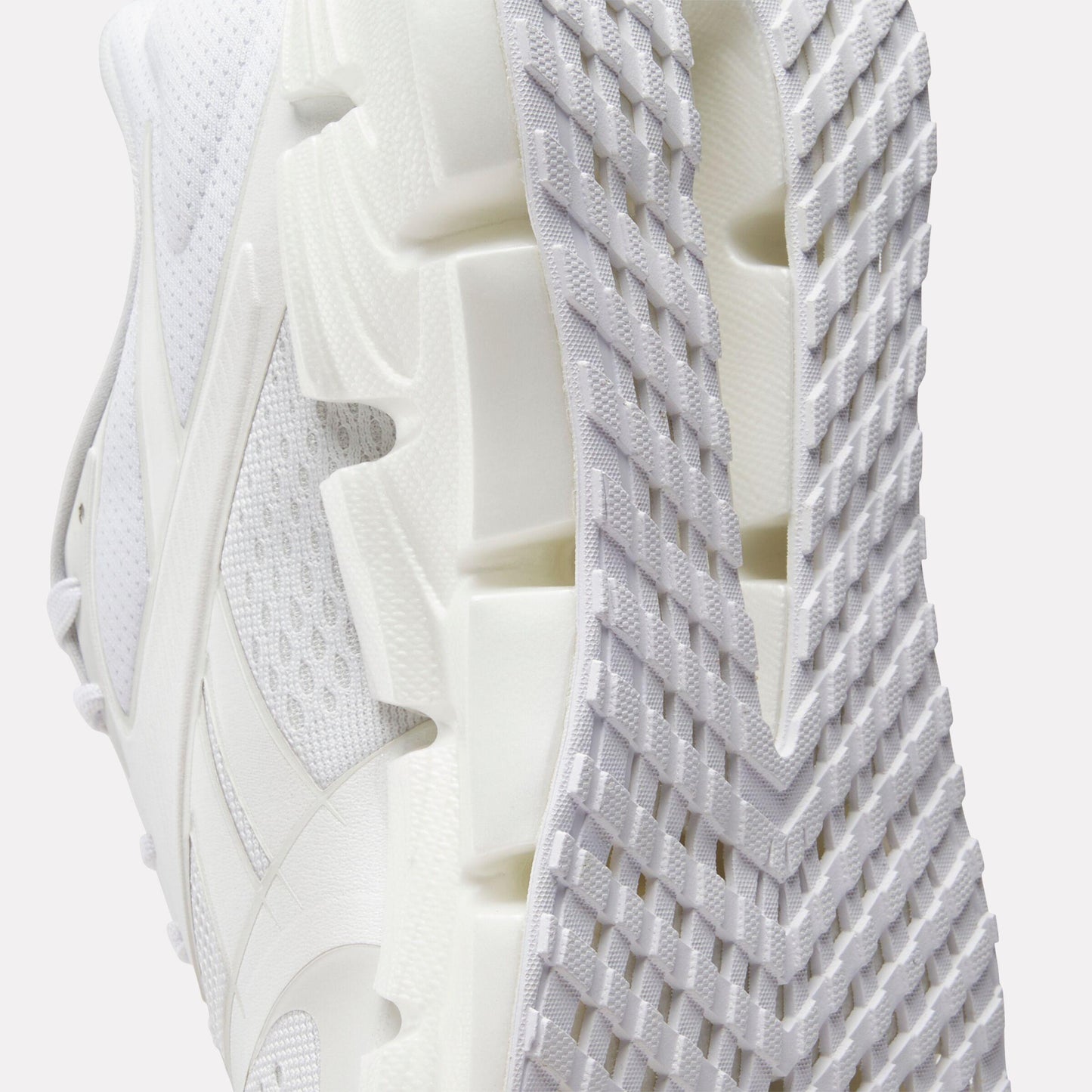 Reebok Footwear Women FloatZig 2 Running Shoes WHITE/BARELY GREY/WHITE