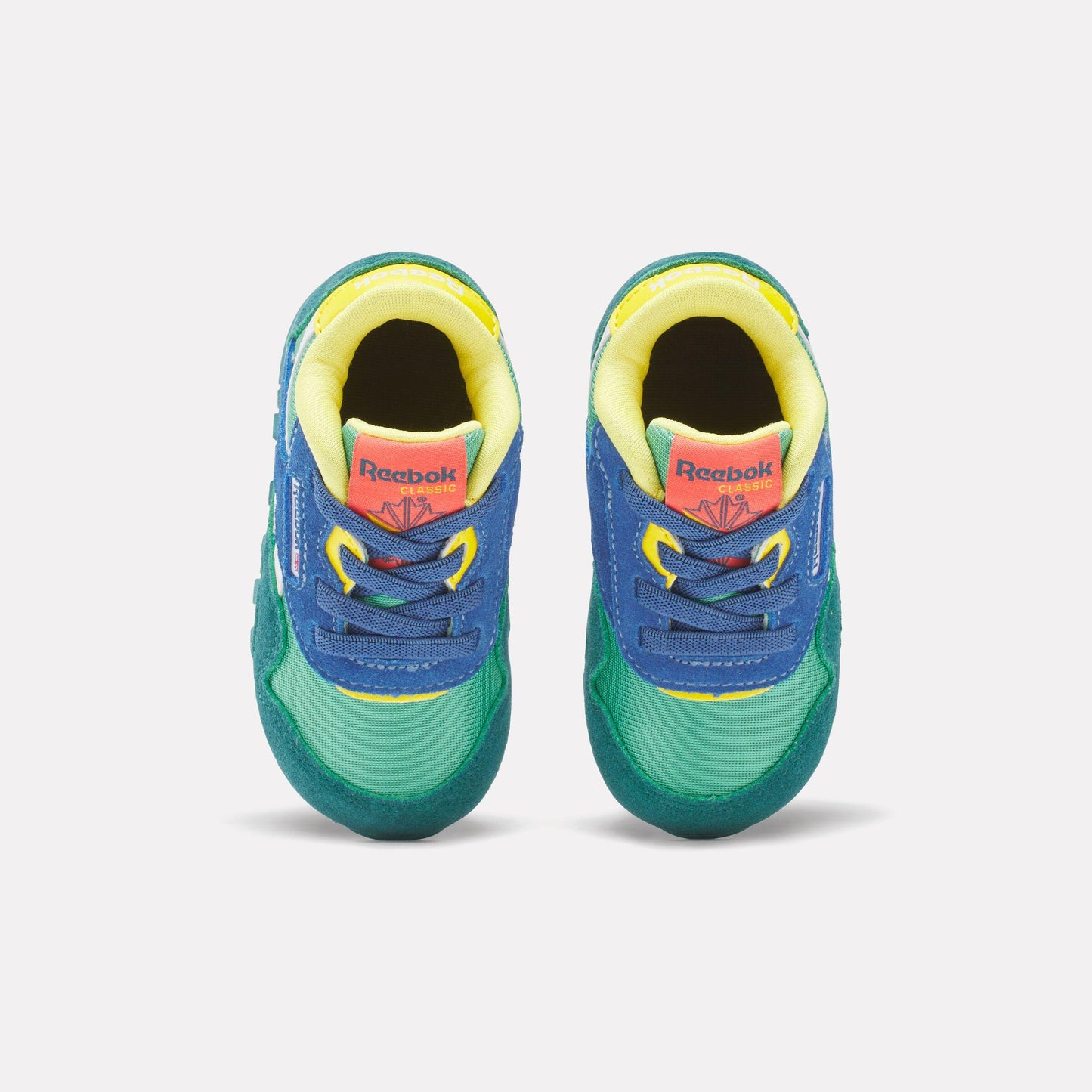 Reebok Footwear Kids Classic Nylon Shoes - Baby & Toddler UPGRADEGREEN/RETROTEAL/TWILIGH