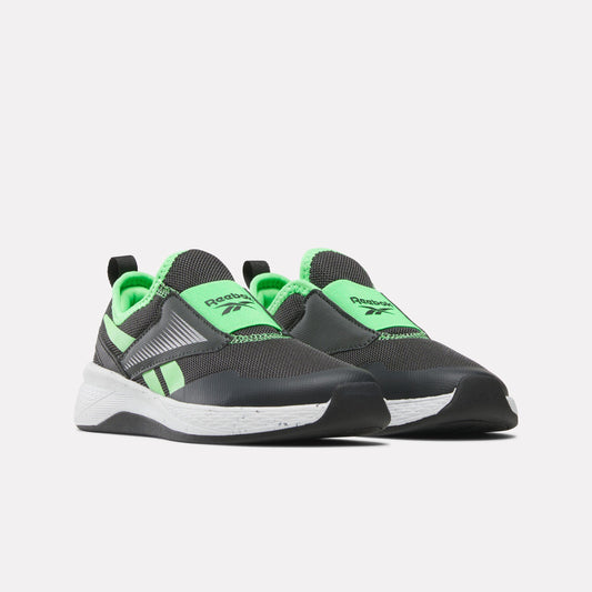 Reebok Footwear Kids Nano Play Slip-On Shoes - Preschool GREY6/BLACK/SOLARLIME