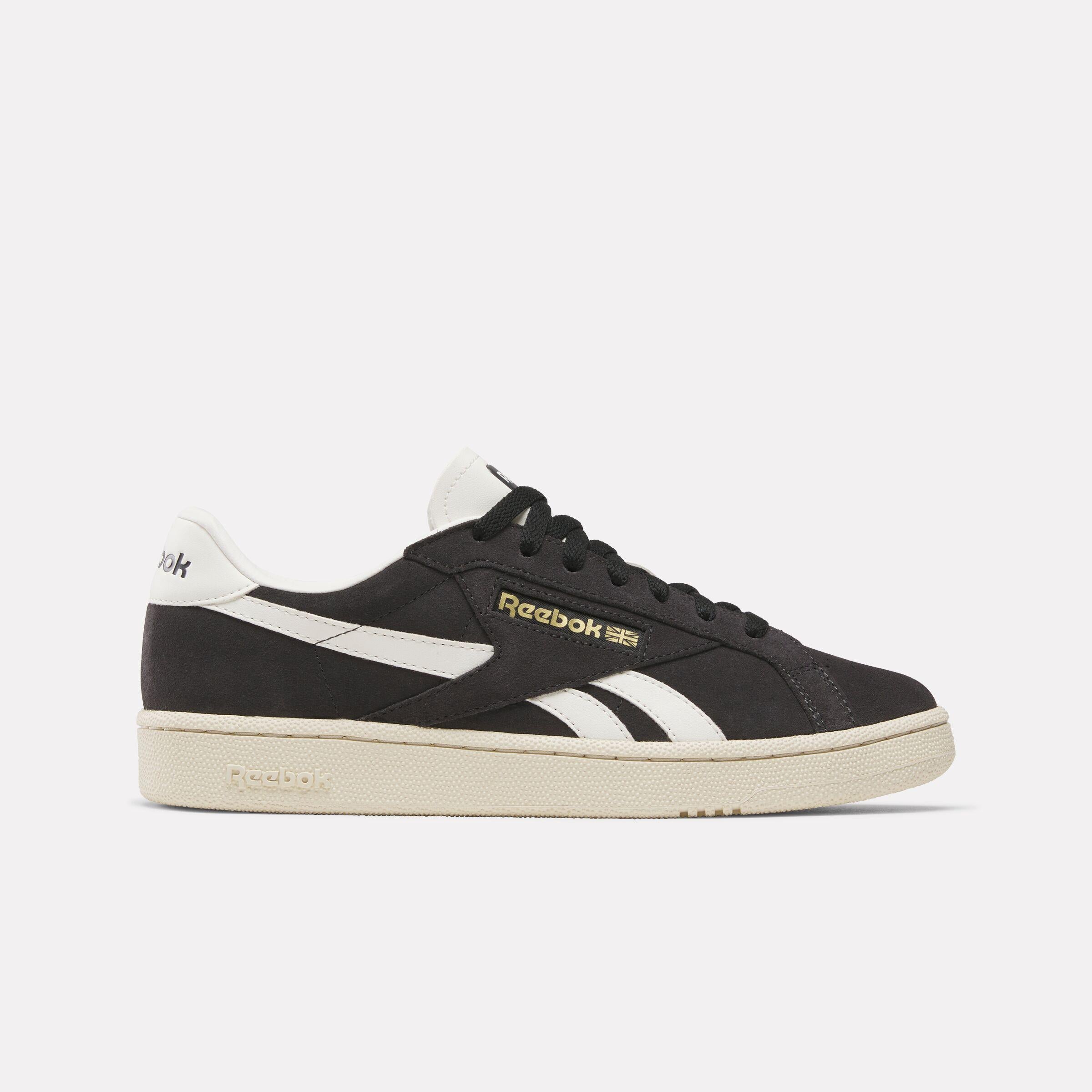 Reebok Footwear Men Club C Grounds UK Shoes WASHEDBLACK/PAPERWHITE