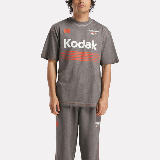Reebok Apparel Men Reebok x Kodak Graphic T-Shirt BLACK