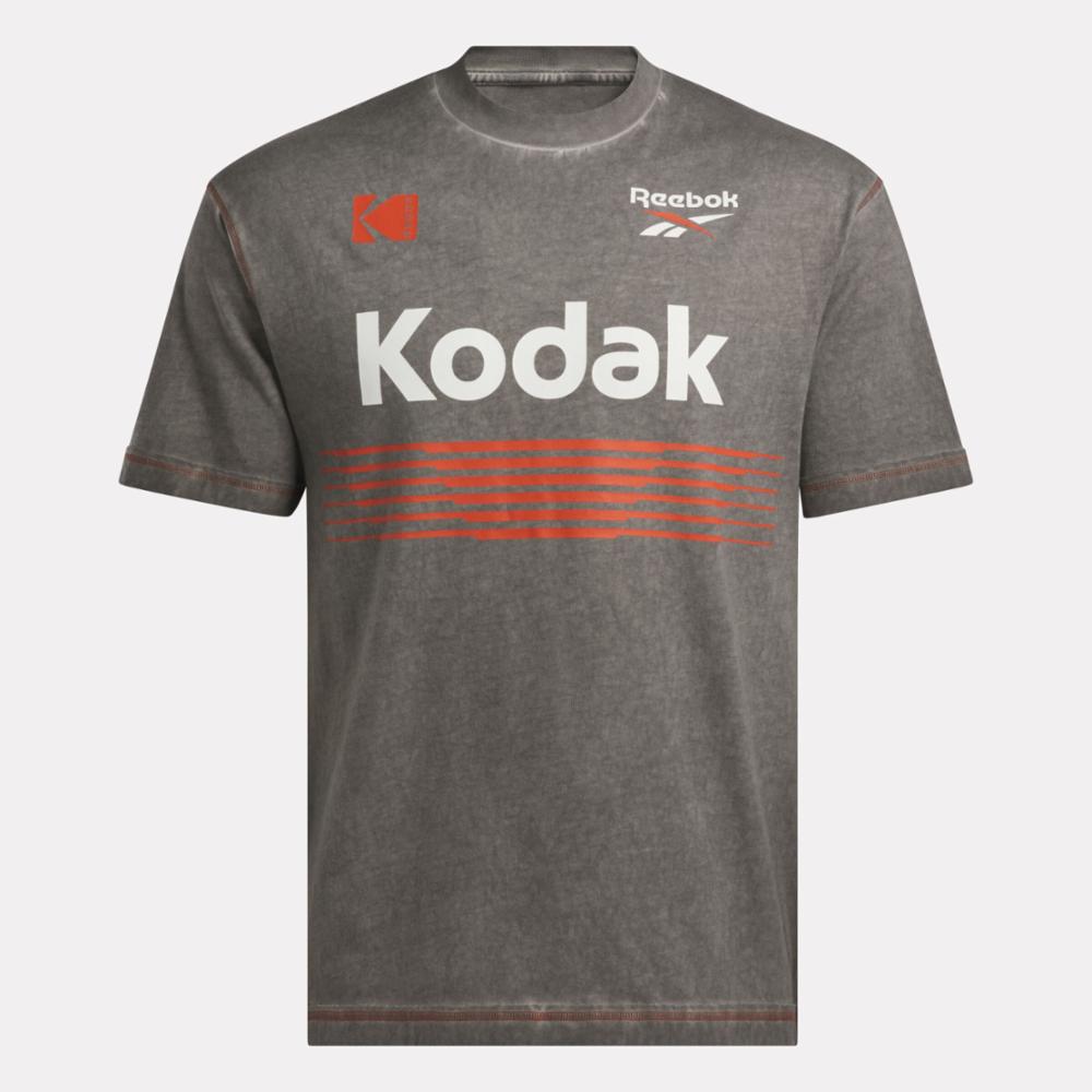 Reebok Apparel Men Reebok x Kodak Graphic T-Shirt BLACK