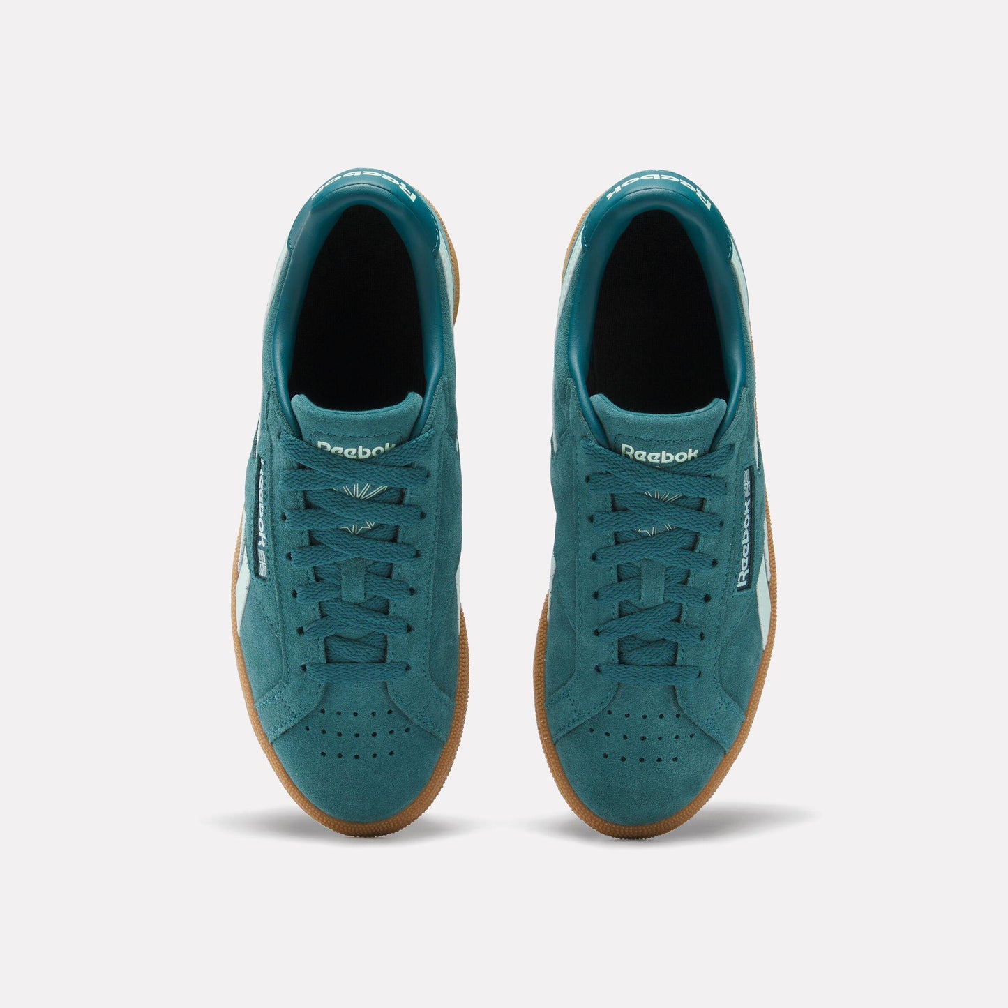 Reebok Footwear Women Club C Grounds UK Shoes RETROTEAL/RETROTEAL/GLITCHAQUA