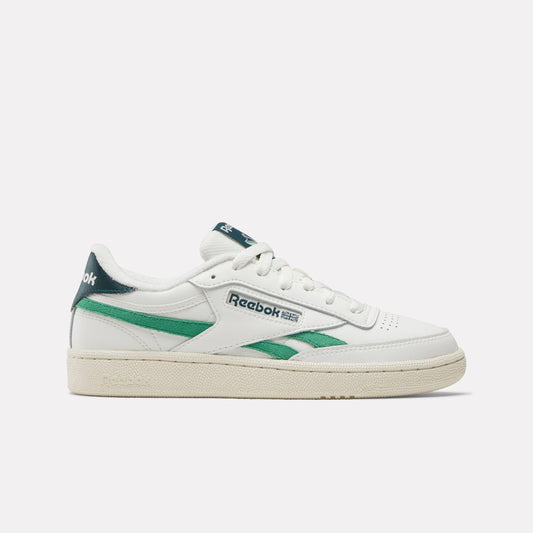 Reebok Footwear Women Club C Revenge Shoes CHALK/UPGRADEGREEN/VINTAGECHAL