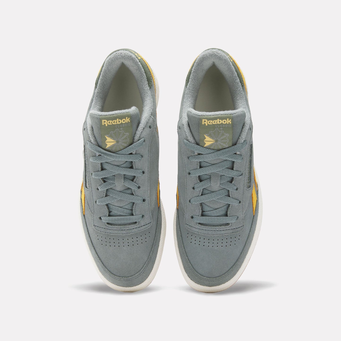 REEBOK FOOTWEAR UNISEX Club C Revenge Shoes DARKFOG/GRITGOLD/CHALK