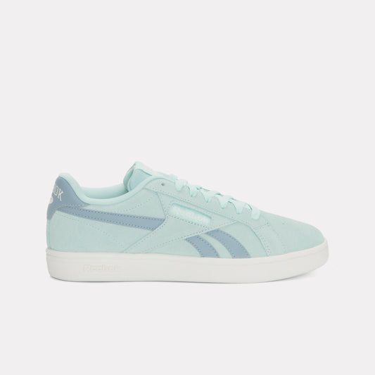 Reebok Footwear Women Court Retro Shoes GLITCHAQUA/LEISUREBLUE/CHALK